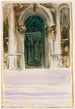 Zielona brama Santa Maria della Salute - John Singer Sargent — widok dzieła