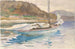 Voiles inactives - John Singer Sargent — widok dzieła