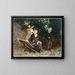 Au Generalife - John Singer Sargent — oprawiony obraz na ścianie