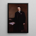 Joseph Joe Chamberlain - John Singer Sargent — oprawiony obraz na ścianie
