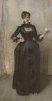 Damy z różą Charlotte Louise Burckhardt - John Singer Sargent — widok dzieła