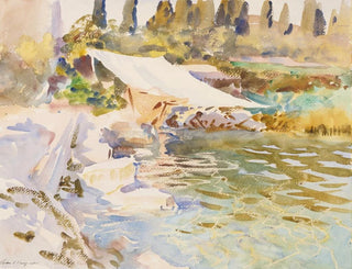 Jezioro Garda - John Singer Sargent — widok dzieła