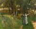 pejzaż z kobietami na pierwszym planie - John Singer Sargent — widok dzieła