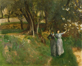 John Singer Sargent - Landscape with Women in Foreground.webp
