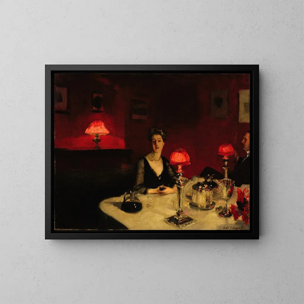 Le Verre de Porto - John Singer Sargent — oprawiony obraz na ścianie
