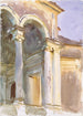Loggia Villa Giulia Rzym - John Singer Sargent — widok dzieła