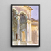 Loggia Villa Giulia Rzym - John Singer Sargent — oprawiony obraz na ścianie