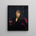 Madame Errazuriz lub Kobieta w czerni - John Singer Sargent — oprawiony obraz na ścianie