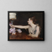 Madame Gautreau wznosząca toast - John Singer Sargent — oprawiony obraz na ścianie