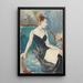 Madame Gautreau Madame X - John Singer Sargent — oprawiony obraz na ścianie