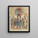 La Vierge à l'Enfant et les Saints - John Singer Sargent — oprawiony obraz na ścianie