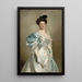 Mary Crowninshield Endicott Chamberlain Mme Joseph Chamberlain - John Singer Sargent — oprawiony obraz na ścianie