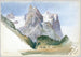 Le Cervin depuis le glacier de Zmutt, Zermatt - John Singer Sargent — widok dzieła