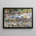 Ruisseau de montagne - John Singer Sargent — oprawiony obraz na ścianie