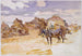 Mules et ruines - John Singer Sargent — widok dzieła