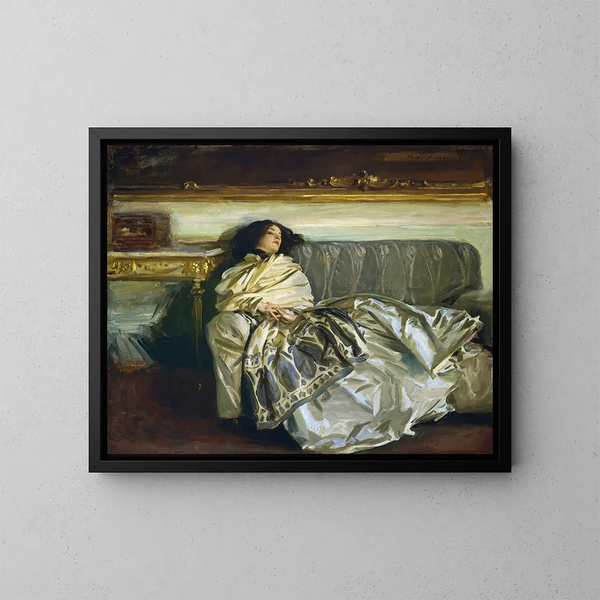 Nonchaloir repose - John Singer Sargent — oprawiony obraz na ścianie