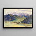 Otwarte Doliny, Dolomity - John Singer Sargent — oprawiony obraz na ścianie