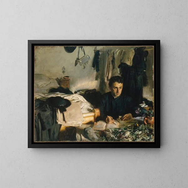 Ojciec Sébastien - John Singer Sargent — oprawiony obraz na ścianie