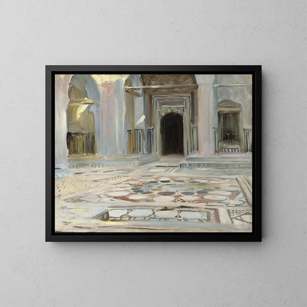 Pavement du Caire - John Singer Sargent — oprawiony obraz na ścianie