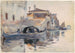 Ponte Panada Fondamenta Nuove Venise - John Singer Sargent — widok dzieła