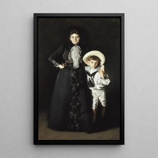 John Singer Sargent - Portrait Of Mrs Edward L Davis And Her Son Livingston Davis.webp