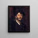 Portret Jeana Josepha Marie Carriès - John Singer Sargent — oprawiony obraz na ścianie