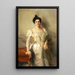 Portret pani Asher B Wertheimer - John Singer Sargent — oprawiony obraz na ścianie