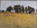 Zbieraczy zboża odpoczywających na polu pszenicy - John Singer Sargent — widok dzieła