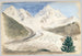 Glacier de Roseg Pontresina - John Singer Sargent — widok dzieła