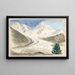 Glacier de Roseg Pontresina - John Singer Sargent — oprawiony obraz na ścianie