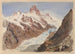 Schreckhorn Eismeer - John Singer Sargent — widok dzieła