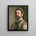 autoportret - John Singer Sargent — oprawiony obraz na ścianie