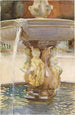 Fontanna hiszpańska - John Singer Sargent — widok dzieła