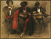 Studium dla siedzących muzyków do El Jaleo - John Singer Sargent — widok dzieła