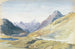Szczyt przełęczy Bernina - John Singer Sargent — widok dzieła