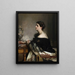 Sybil Frances Grey, później Lady Eden - John Singer Sargent — oprawiony obraz na ścianie