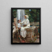 La Fontaine Villa Torlonia Frascati Włochy - John Singer Sargent — oprawiony obraz na ścianie
