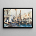 La Piazzetta avec Gondoles - John Singer Sargent — oprawiony obraz na ścianie