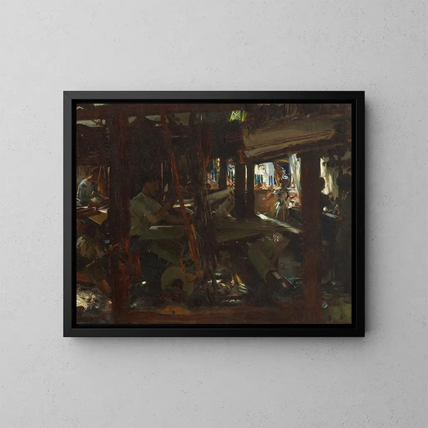 Tkalcy - John Singer Sargent — oprawiony obraz na ścianie