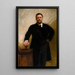 Theodore Roosevelt - John Singer Sargent — oprawiony obraz na ścianie
