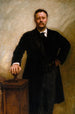 Theodore Roosevelt - John Singer Sargent — widok dzieła