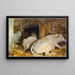 Trzy byki - John Singer Sargent — oprawiony obraz na ścianie