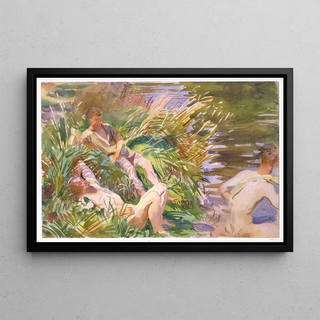 John Singer Sargent - Tommies Bathing.webp