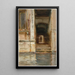 Passage wenecki - John Singer Sargent — oprawiony obraz na ścianie