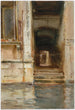 Passage wenecki - John Singer Sargent — widok dzieła