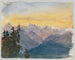 Widok z góry Pilatus - John Singer Sargent — widok dzieła