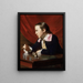 Chłopiec z latającym wiewiórką Henry Pelham - John Singleton Copley — oprawiony obraz na ścianie