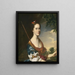 Elizabeth Gray Otis Mme Samuel Alleyne Otis - John Singleton Copley — oprawiony obraz na ścianie