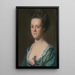 Elizabeth Green Mme Ebenezer Storer II - John Singleton Copley — oprawiony obraz na ścianie