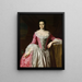 Eunice Dennie Burr - John Singleton Copley — oprawiony obraz na ścianie